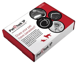 pet check ip parasiet wormen