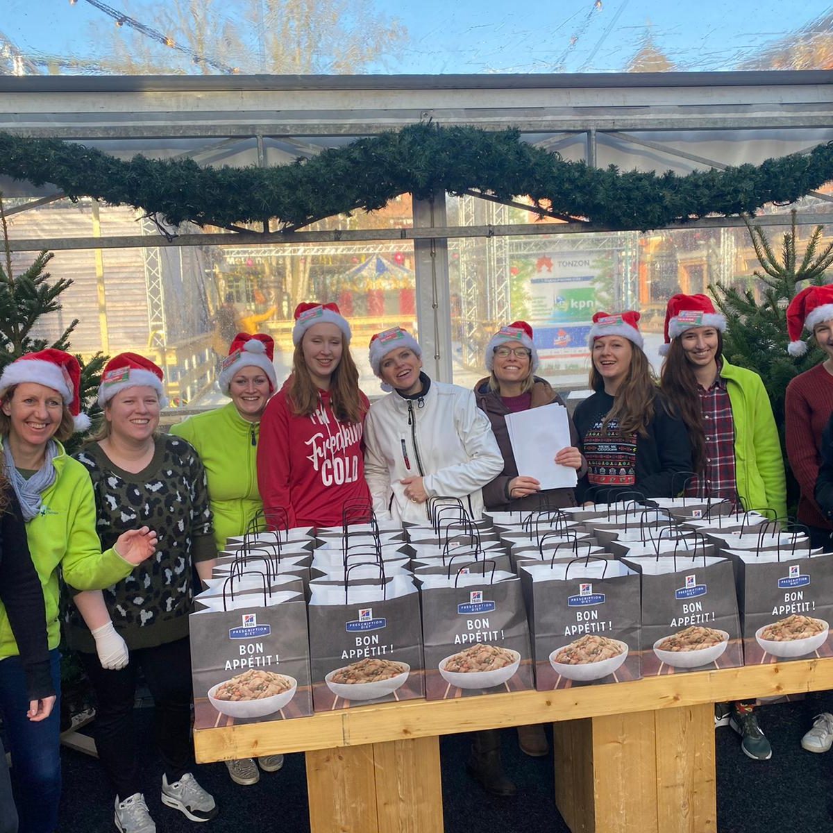kerstdiner honden Dierenziekenhuis Eindhoven