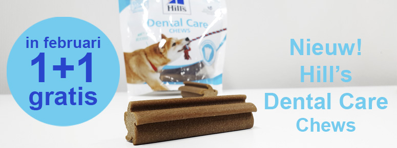 Hill's Dental Chews 1+1 gratis